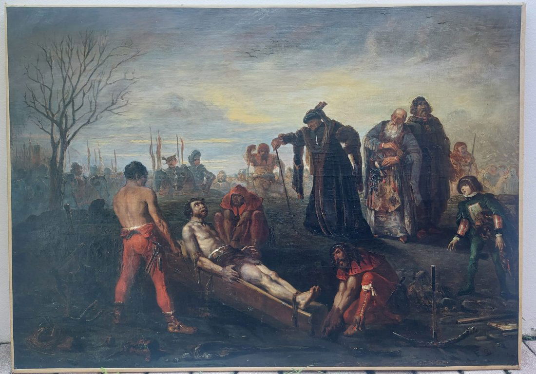 Attributed to Eugene Delacroix (1798-1863, French) French Revolution (1 of 12)