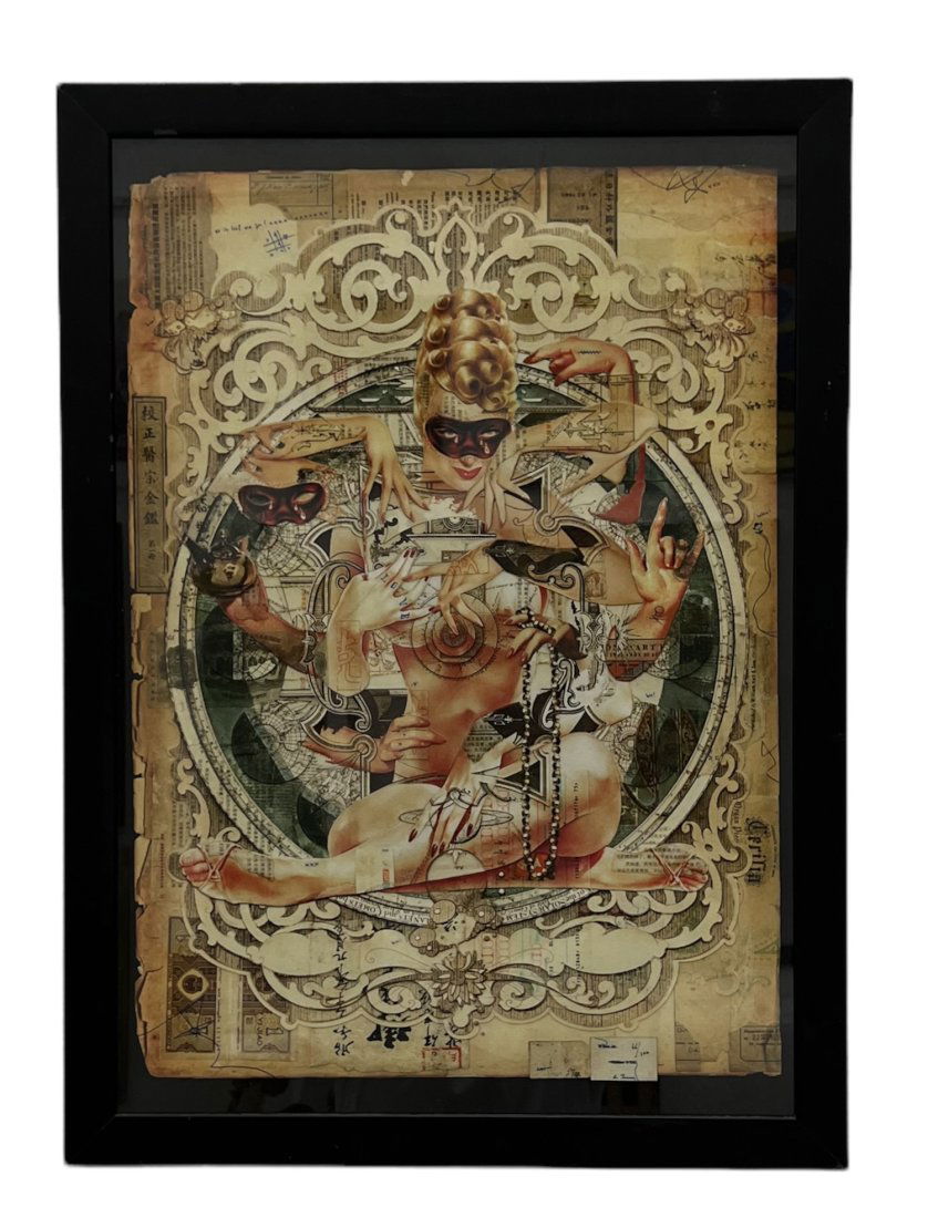 HANDIEDAN (b. 1981, Dutch) Karma no. 2, Digital Collage On Paper (1 of 5)