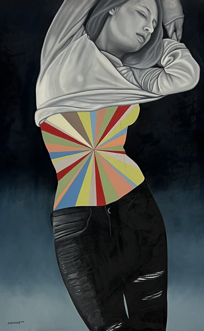 JAIME ADROVER (20th c, American) Potrait Of A Woman (1 of 3)