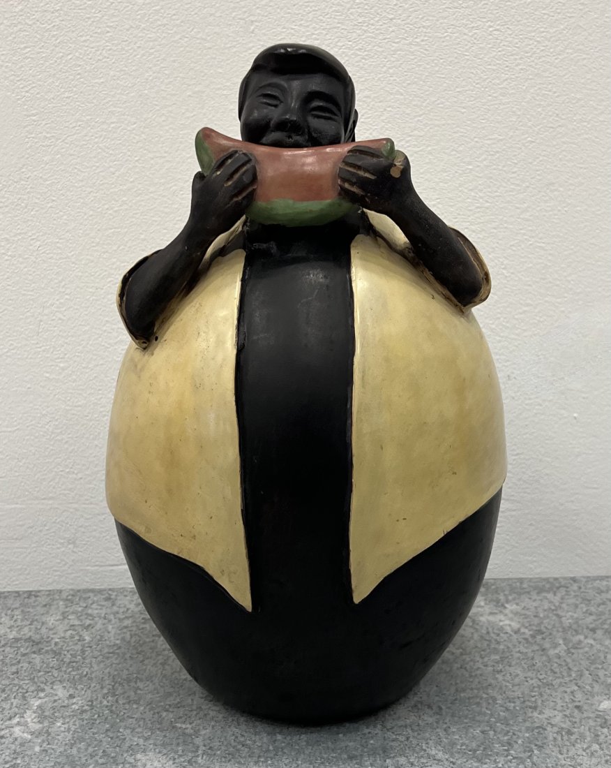 MANUEL SANDOVAL Latin American Ceramic Sculpture: 13 x 7 in