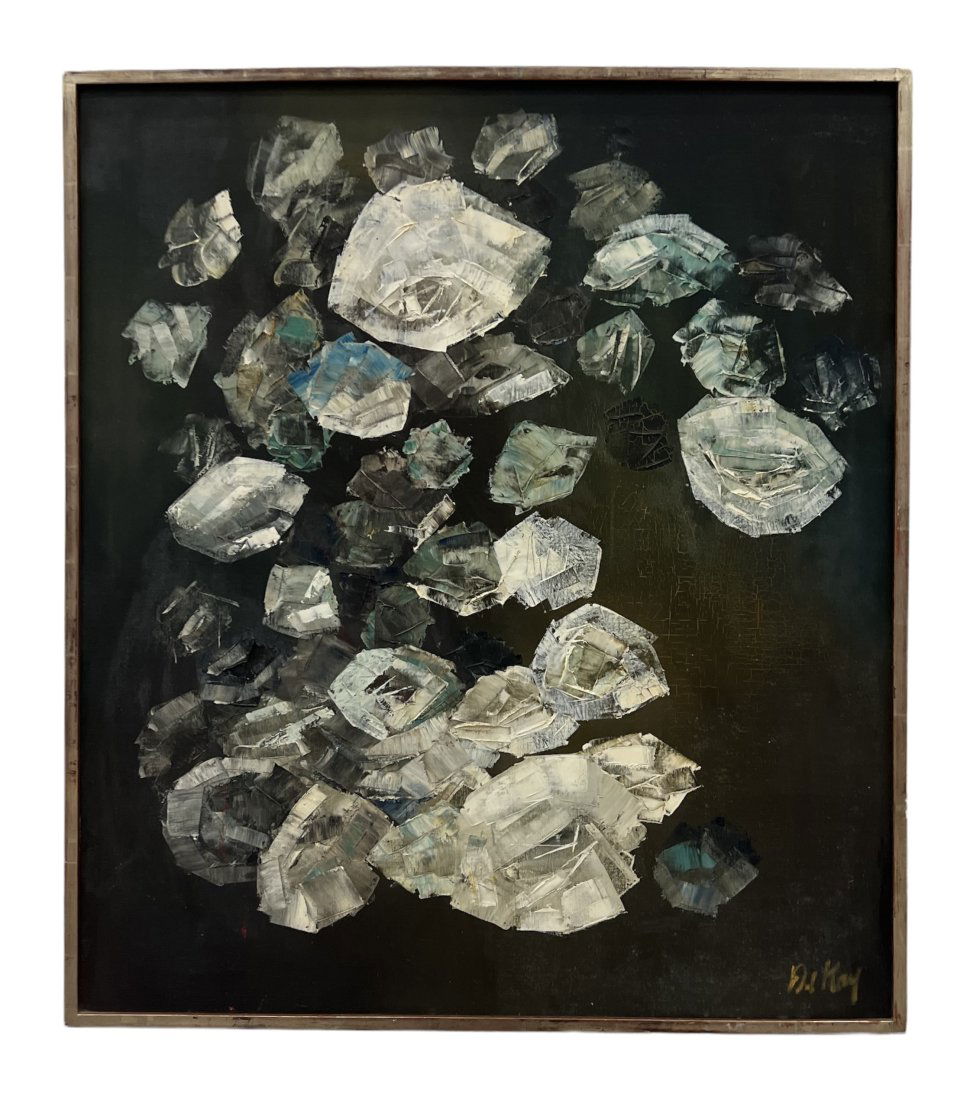 JOHN DE KAY (b. 1932, American) Abstract, Untitled (1 of 2)