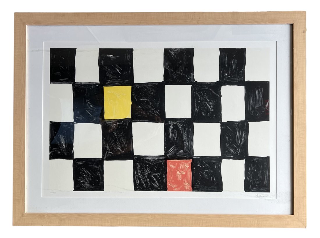 MARY HEILMANN (b. 1940, American) Africa, 2000 Lithograph (1 of 3)