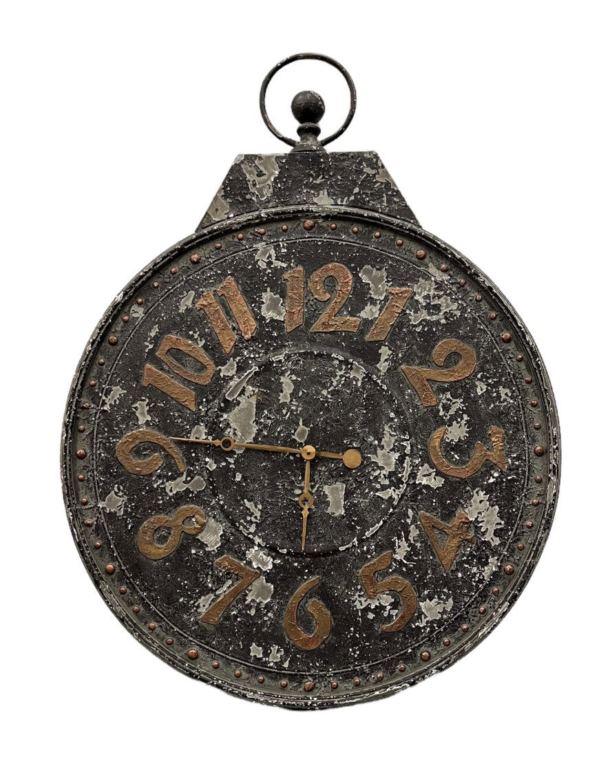 Large Vintage Shop Keeper's Wall Clock (1 of 4)