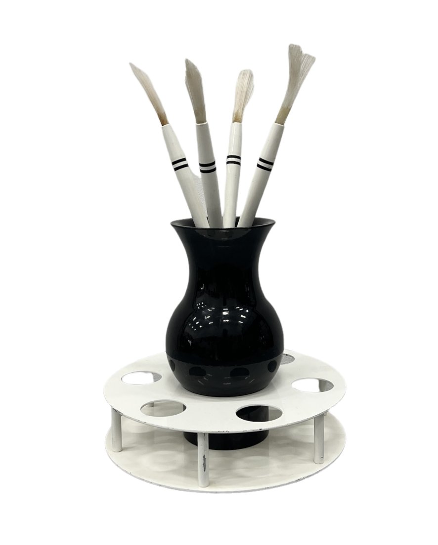 Post-Modernist Paint Brush Sculpture: Size 17 x 10 in