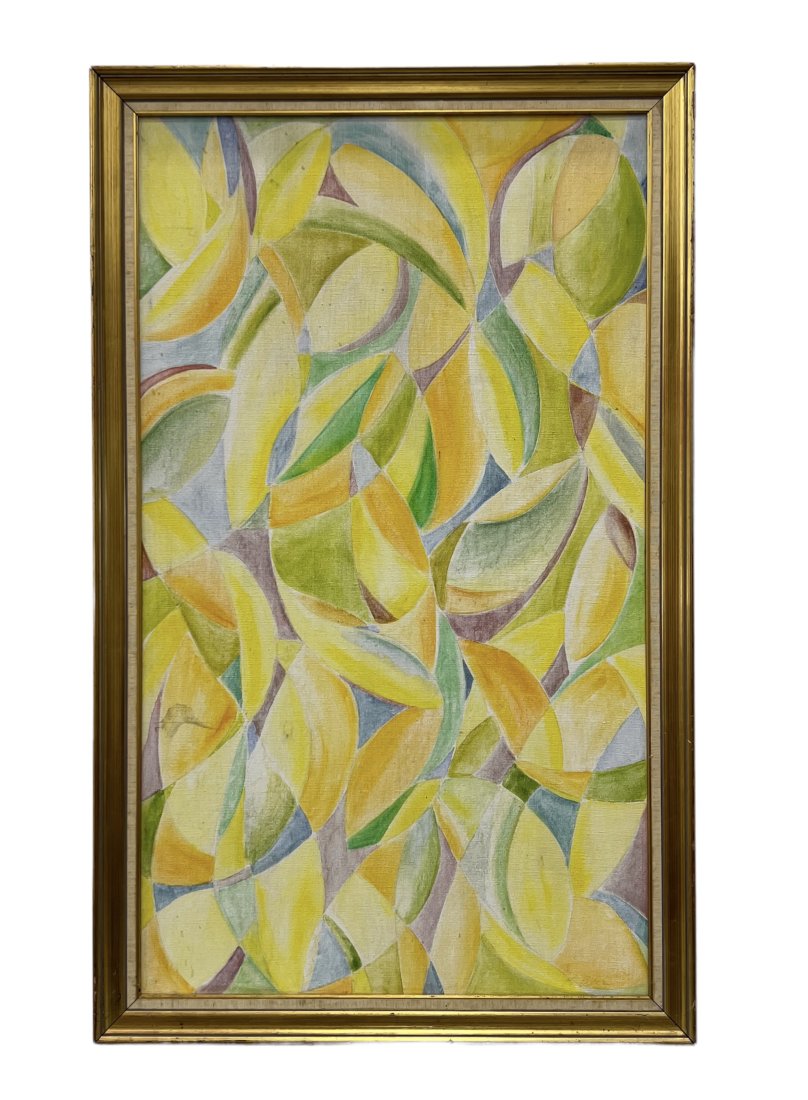 RUTH BEER (20th c, American) Large Abstract (1 of 4)