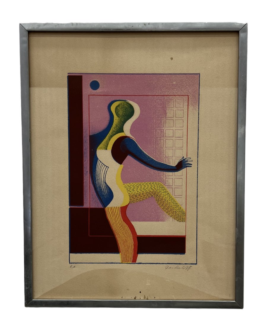 Georgi Daskaloff (1932-2005, Bulagria) Artist Proof Lithograph (1 of 3)