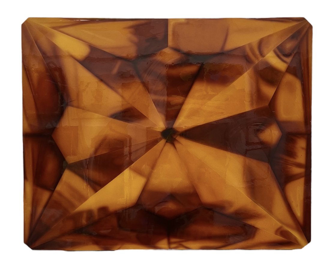 Monumental 1980's Abstract Painting On Wood Signed Verso (1 of 3)