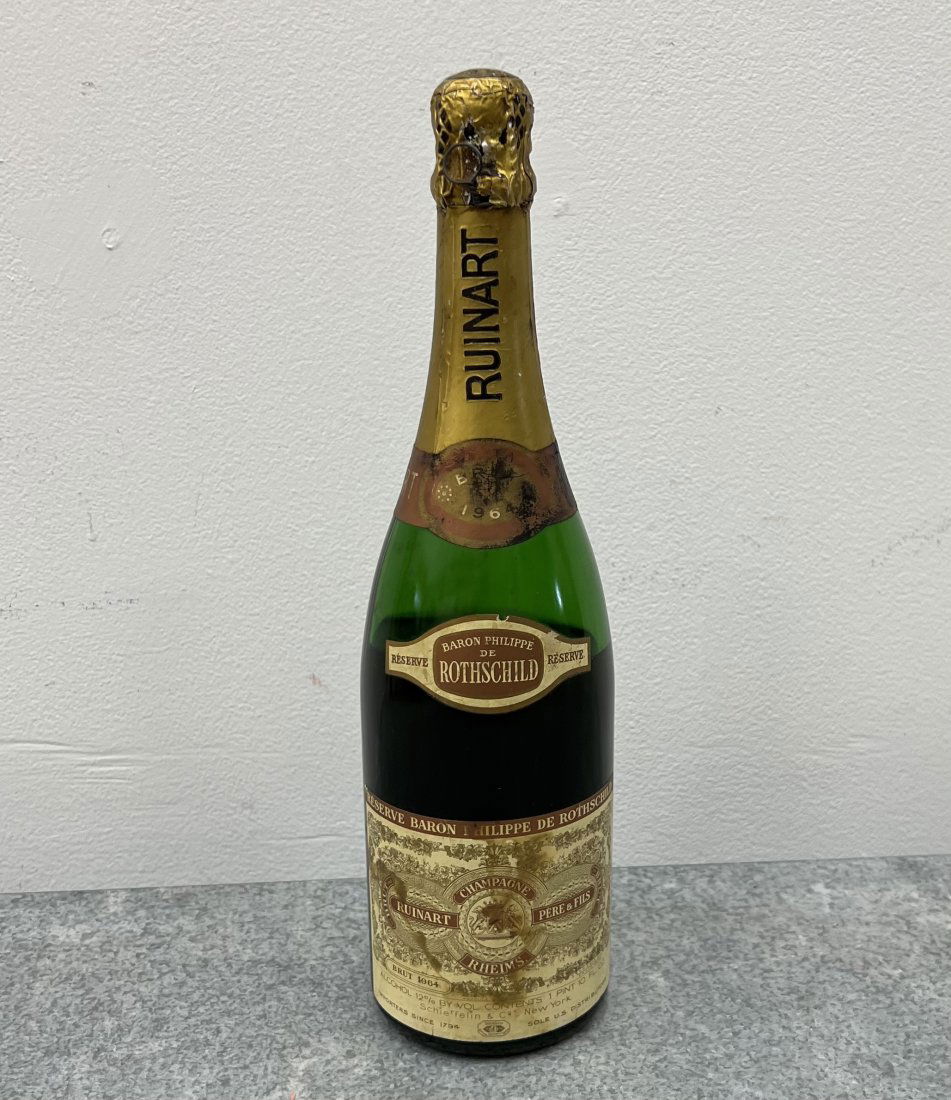 1964 Ruinart Champagne Baron Philippe de Rothschild Reserve (1 of 3)
