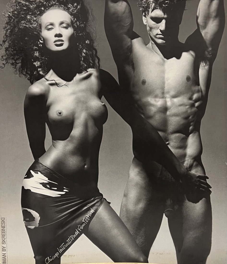 Victor Skrebneski, IMAN Chicago International Film Festival Poster: 39 x 26 in