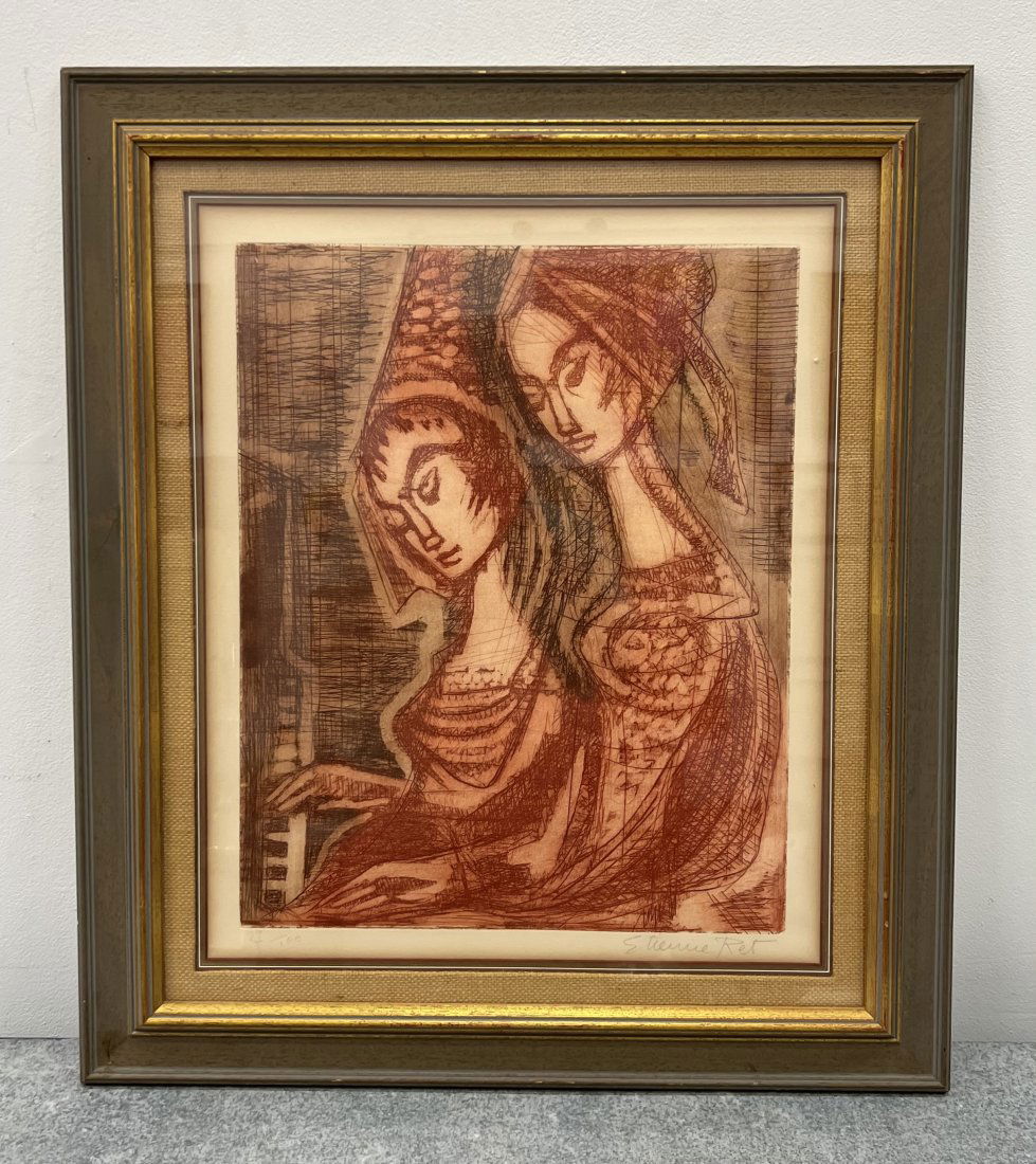 ETIENNE RET (1900-1996, California) Etching (1 of 3)