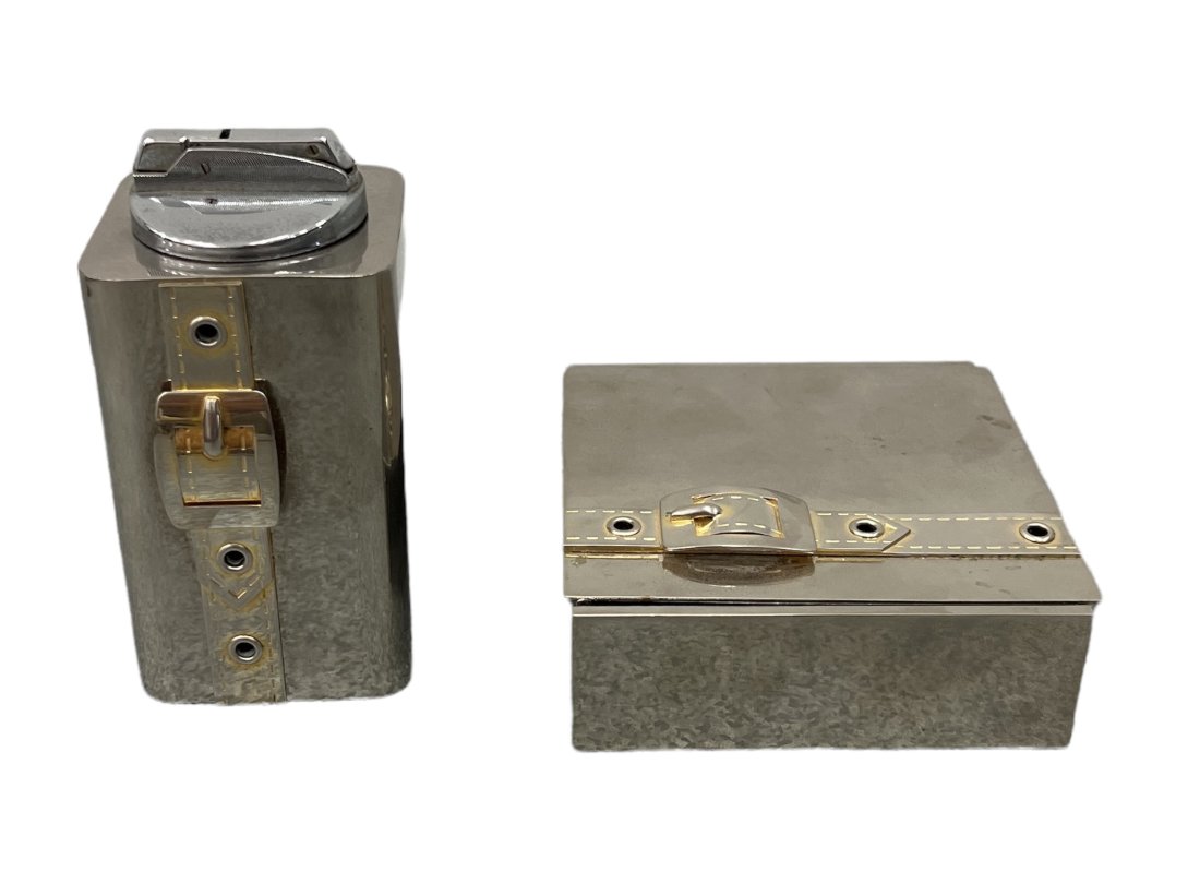 Vintage Art Deco Maria Pergay Style Vanity Set (1 of 3)