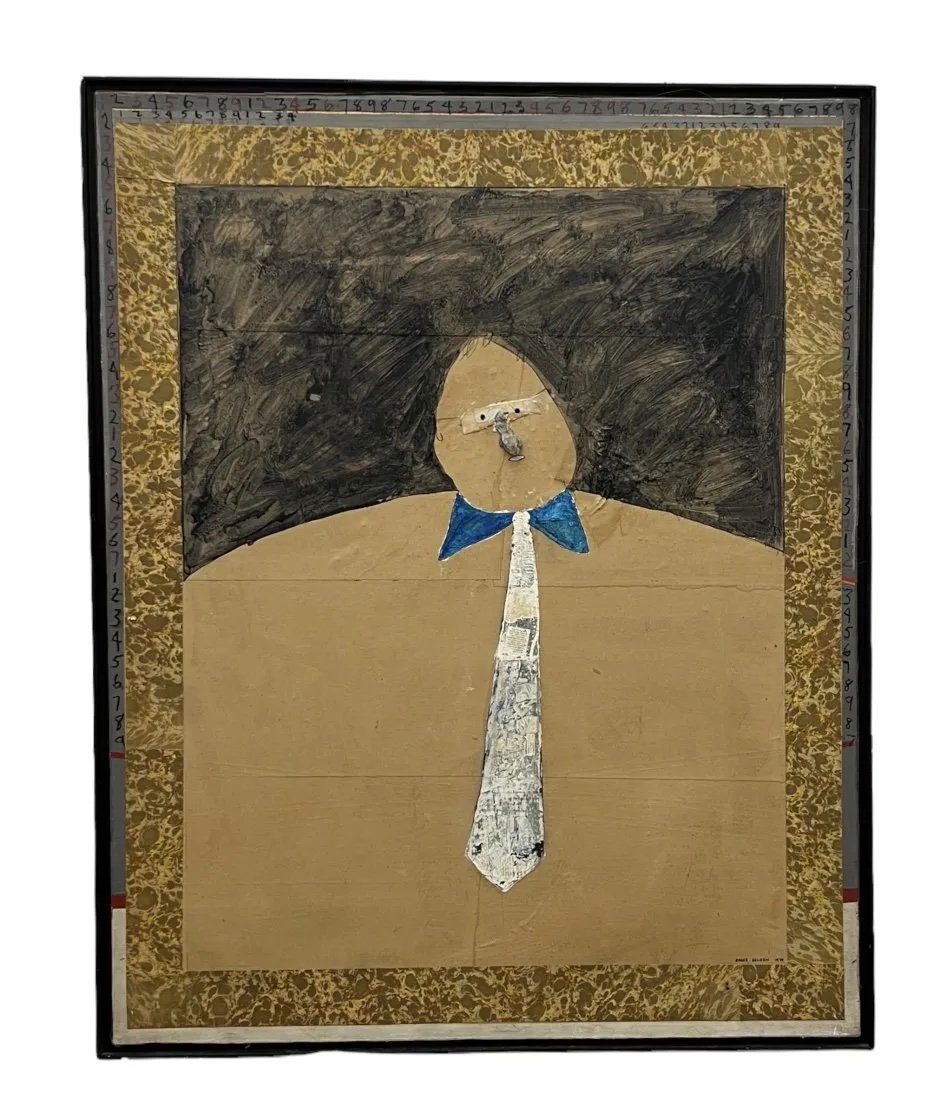 ROGER SELDEN (b. 1945, American) Mixed Media, Milano 1979 (1 of 4)