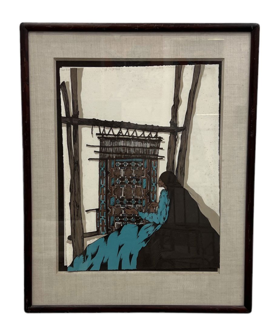 AMADO PENA (New Mexico b. 1943) Native American (1 of 4)