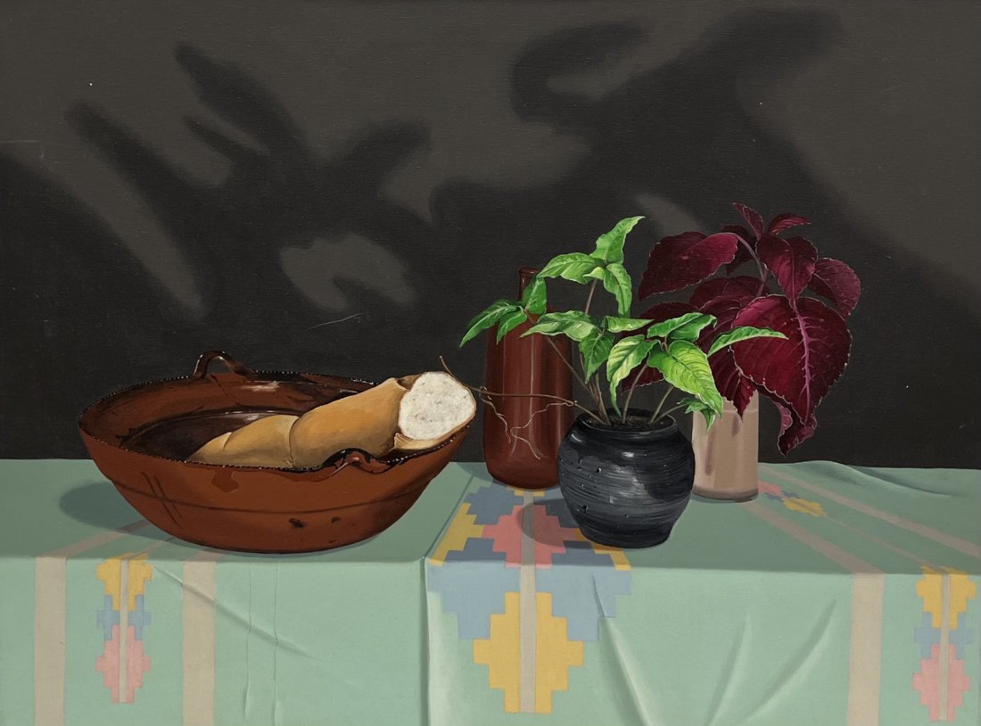 PAT ROSENSTEIN (20th c, American) Still Life (1 of 3)