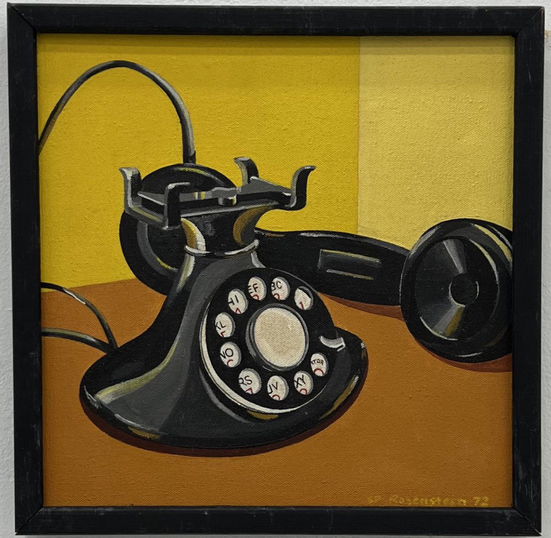 PAT ROSENSTEIN (20th c, American) Telephone 1972 (1 of 3)
