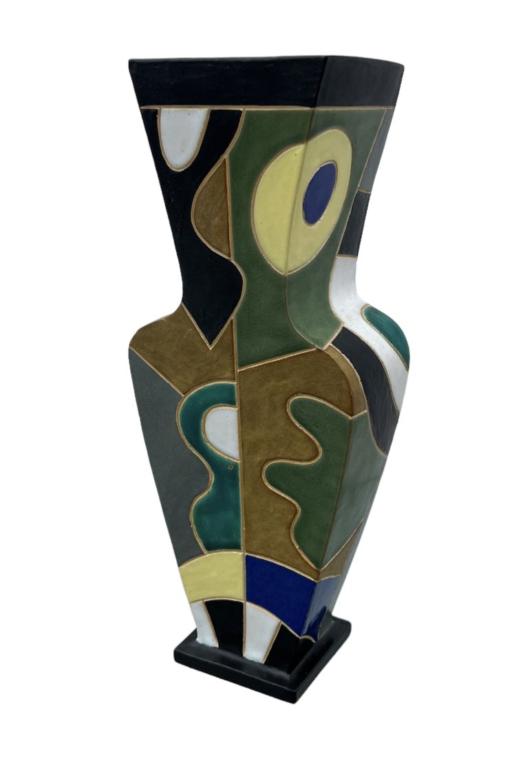 Cubist Ceramic Vase By Gary Di Pasquale (1 of 6)