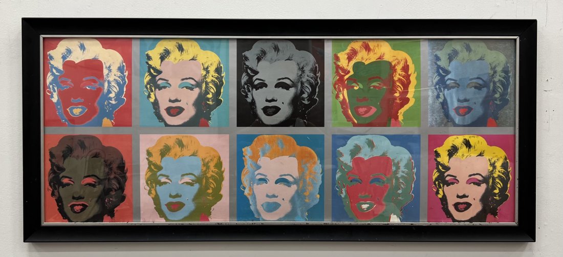 Ten Marilyns, 1967 by Andy Warhol offset lithograph - 10 Marilyn (1 of 4)
