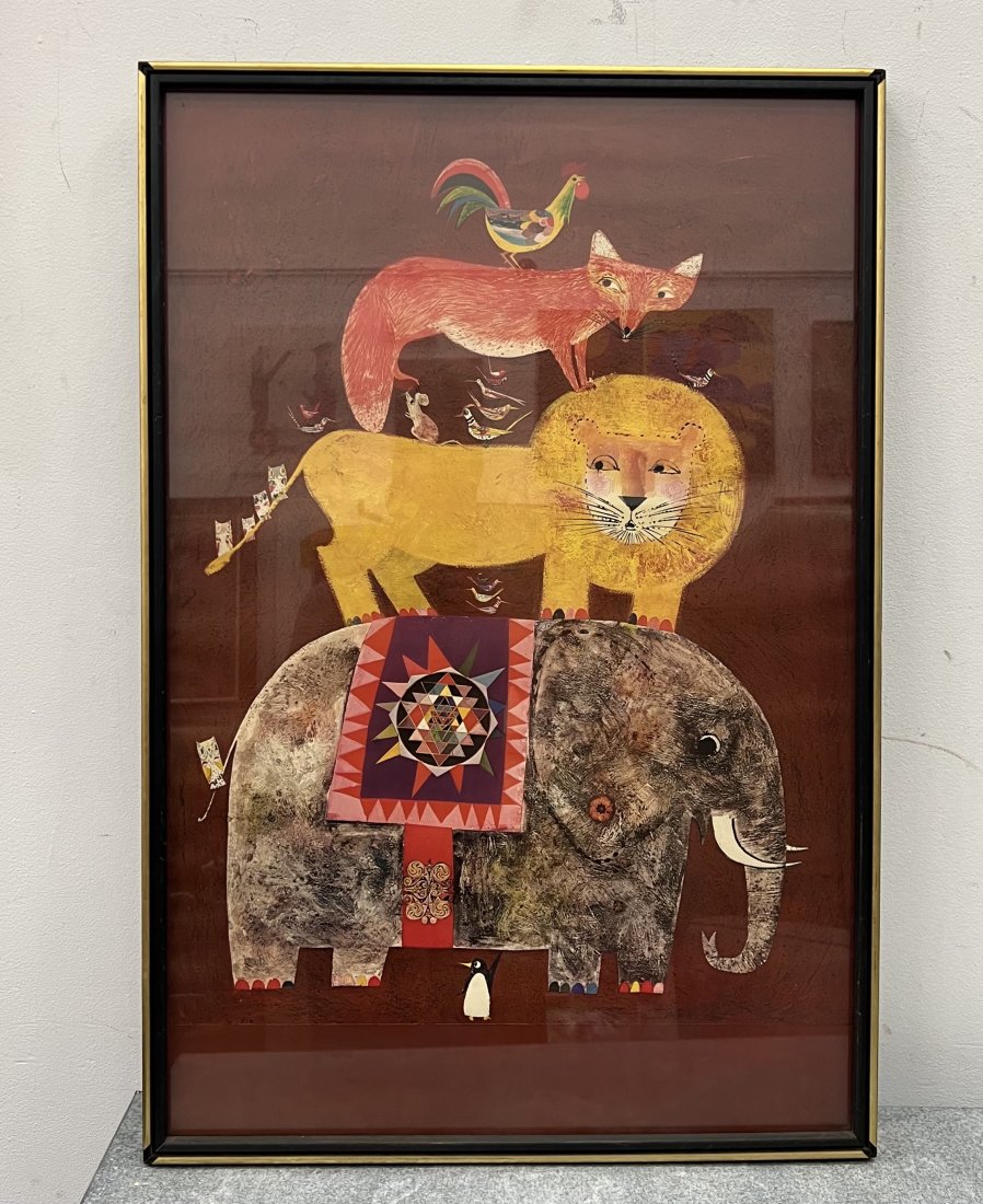 BRIAN WILDSMITH Poster: 27 x 25 in (framed)