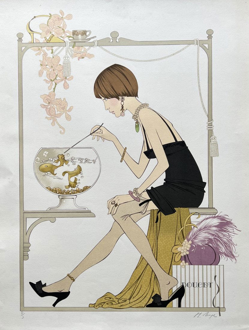 Philippe Henri Noyer Pencil Signed Lithograph (1 of 2)