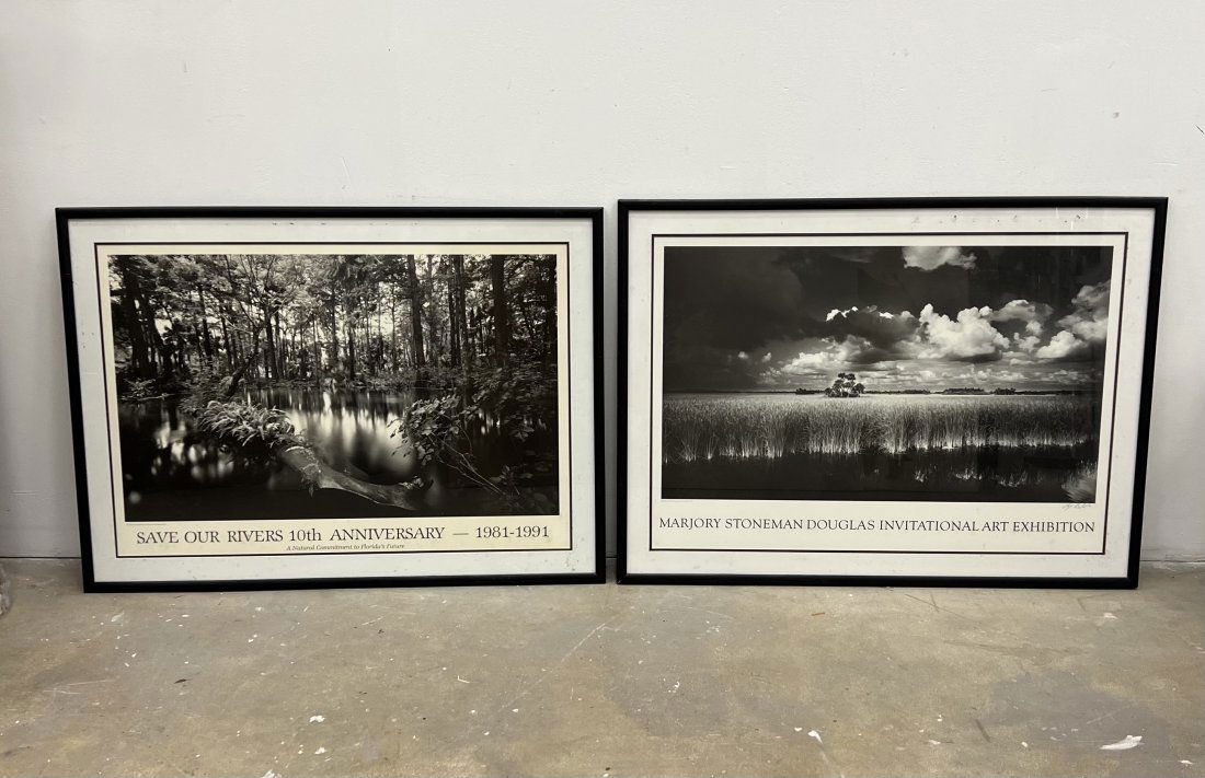 Pair Of Clyde Butcher Posters, One Signed (1 of 4)