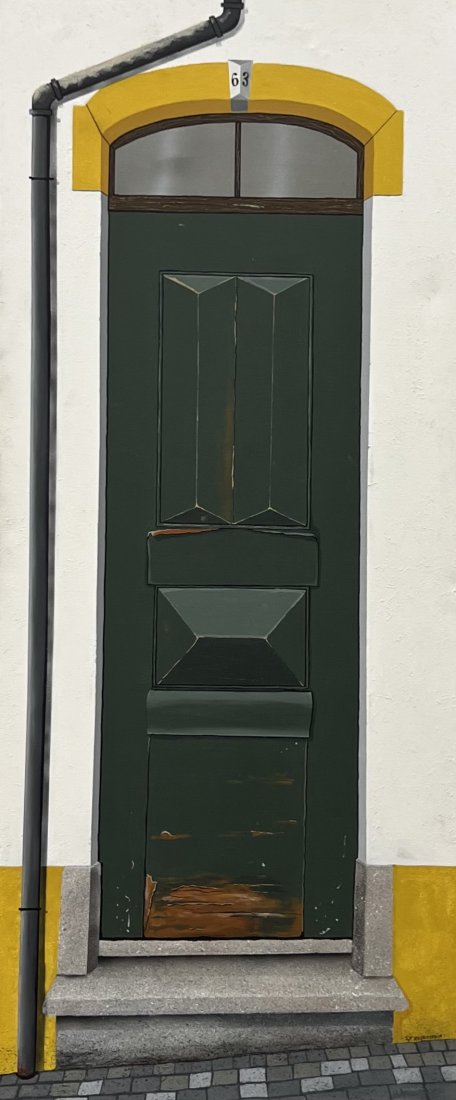 PAT ROSENSTEIN (20th c, American) Door (1 of 3)