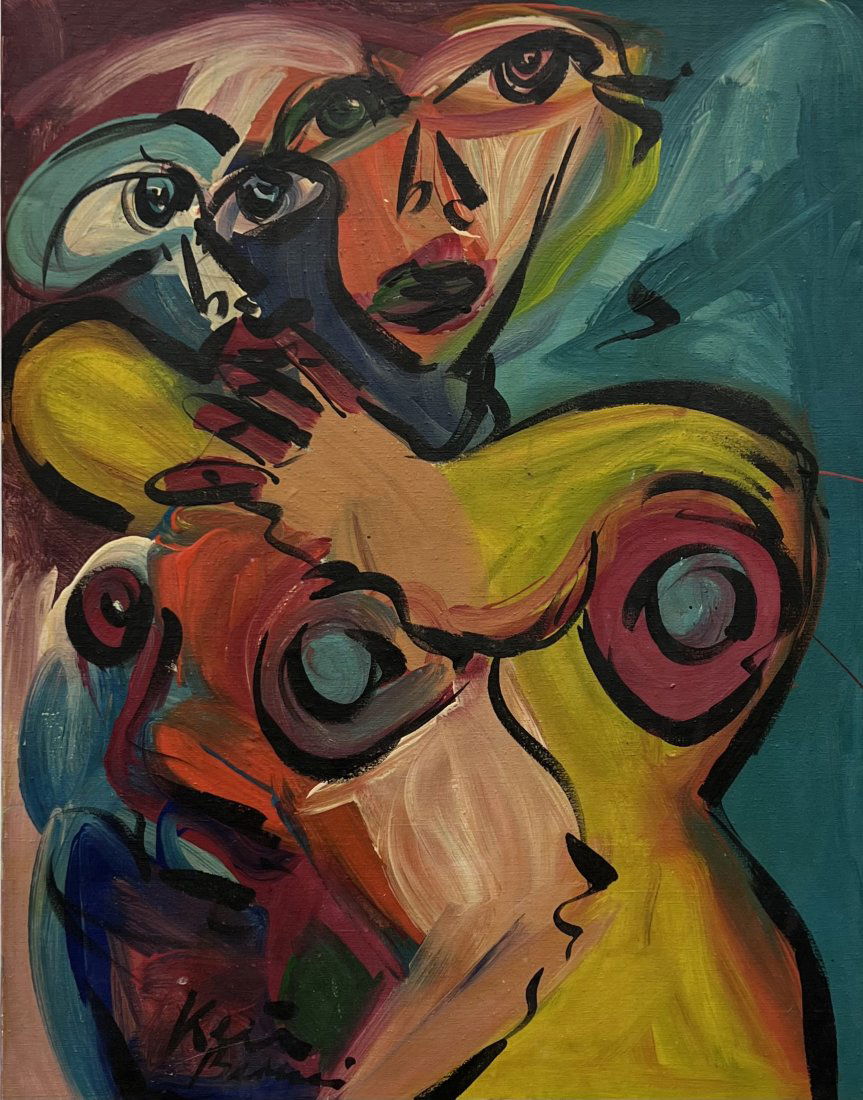 PETER KEIL (b. 1942, Germany) Figures (1 of 3)