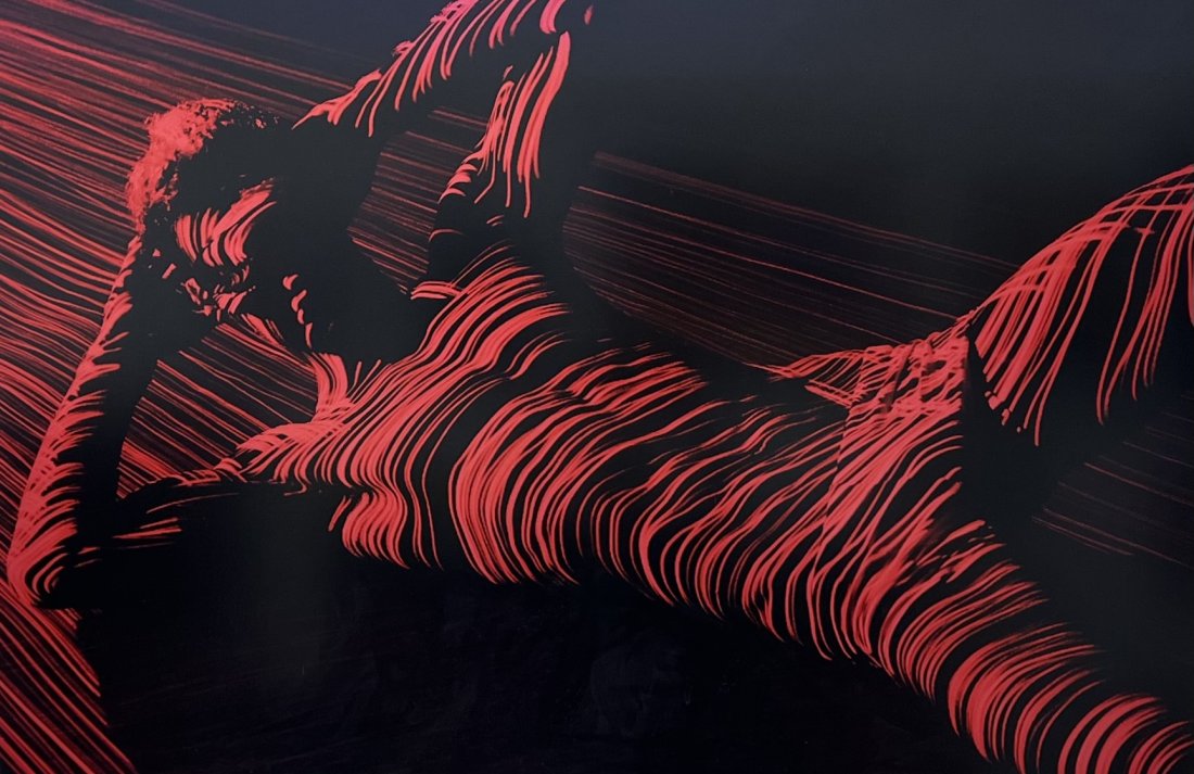 FOTON COLLECTION, Shirtless Male Photograph On Plexiglass Exhibited (1 of 4)