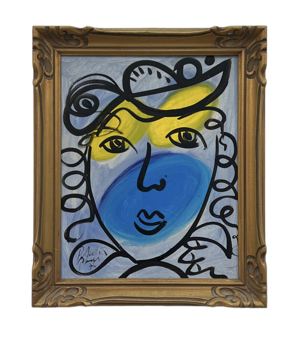 PETER KEIL (b. 1942, Germany) Portrait (1 of 3)