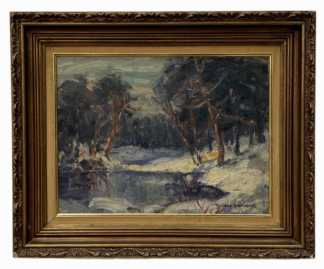 HOWARD BONNELL SPENCER (1888 - 1967, American) Landscape (1 of 3)
