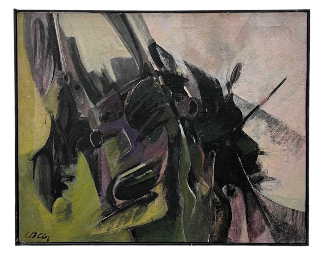 CLAUDE BLIN (b. 1931, Canadian) Abstract (1 of 3)