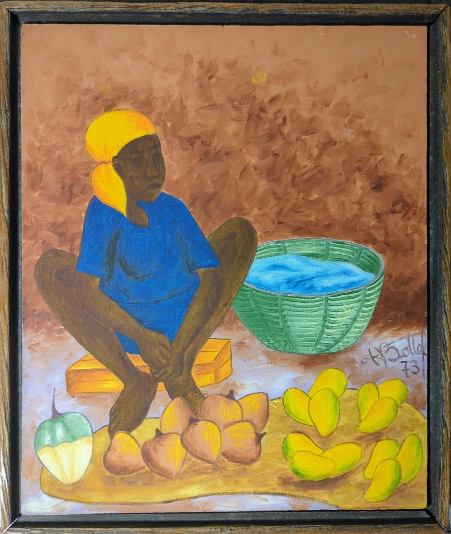 HENRI-BAPTISTE BOTTEX (20th c, Haiti) Figure (1 of 4)