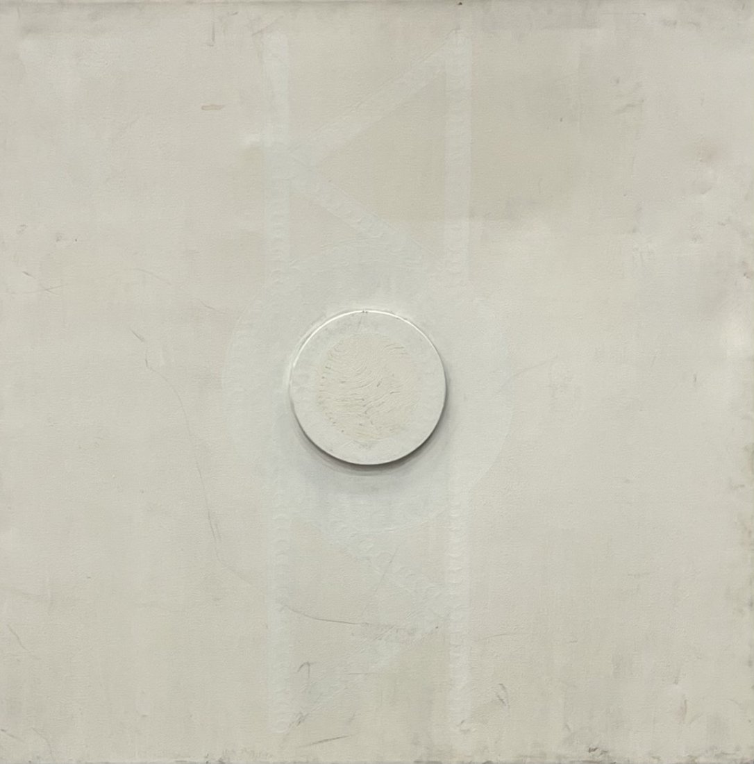 WILLIAM SCHWEDLER (1942-1982, Colorado) Yellow Rope Beam 1970 (1 of 4)