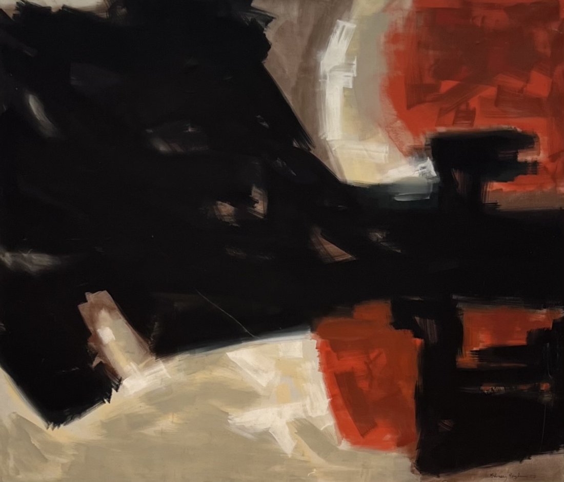 HELEN McKINSLEY HERZBRUN (1922-1984, American) Monumental Abstract (1 of 4)