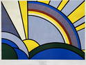 New York Graphic Society Sun Rays Roy Lichtenstein