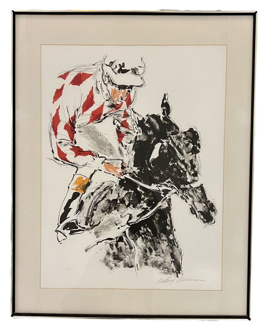 LEROY NEIMAN "Diamonds" Original Pencil Signed Lithograph (1 of 1)