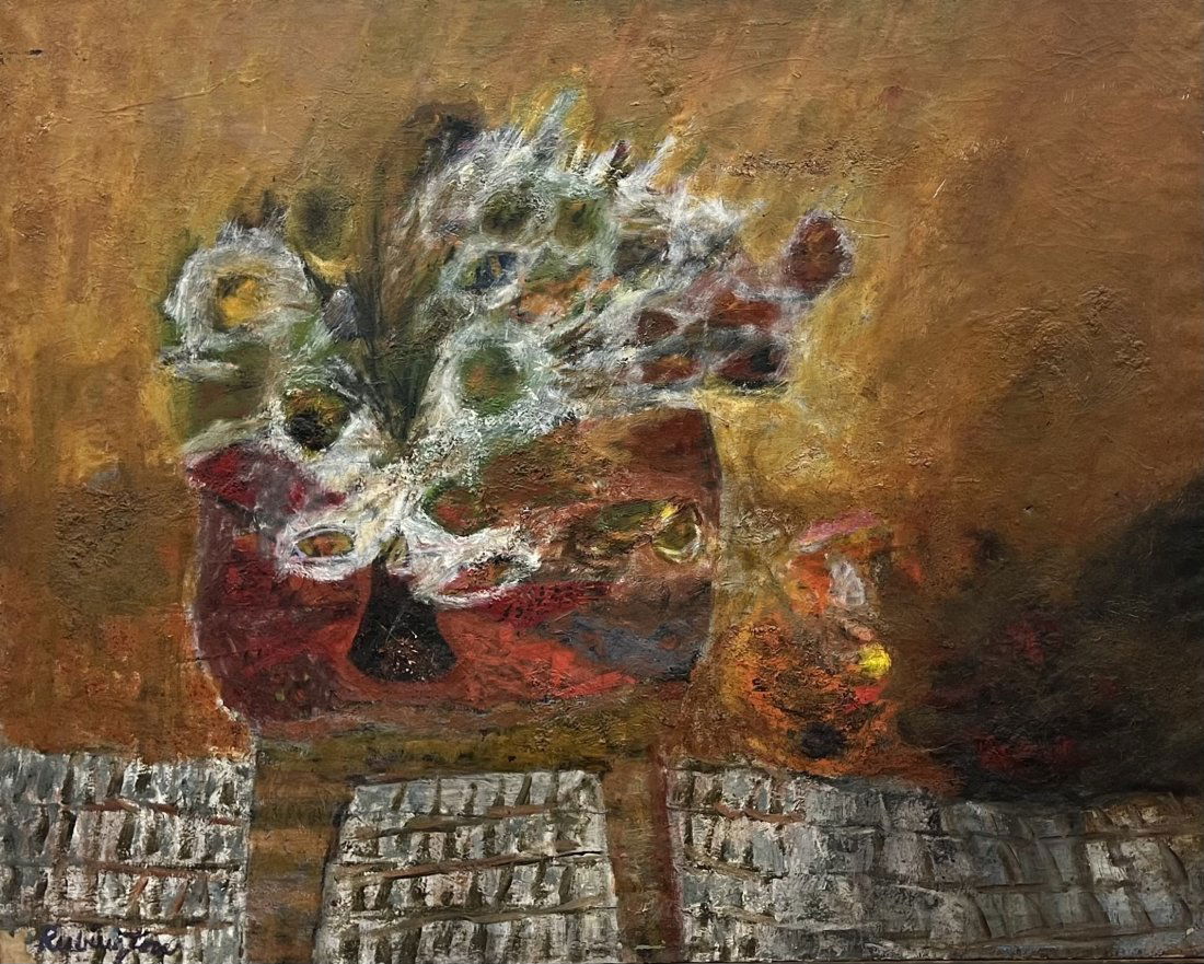 NORMAN RUBINGTON (1921-1992, American) Floral Still Life (1 of 3)