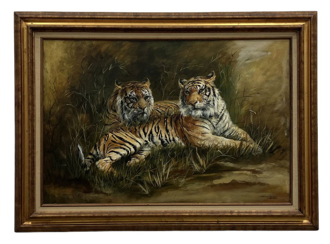 MARCIA MCCALL (20th c, American) Bengal Tigers (1 of 4)