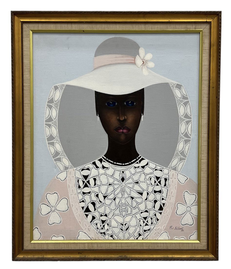 PAUL WILBERT (b. 1958, Haiti) Primitive Wedding Portrait (1 of 4)