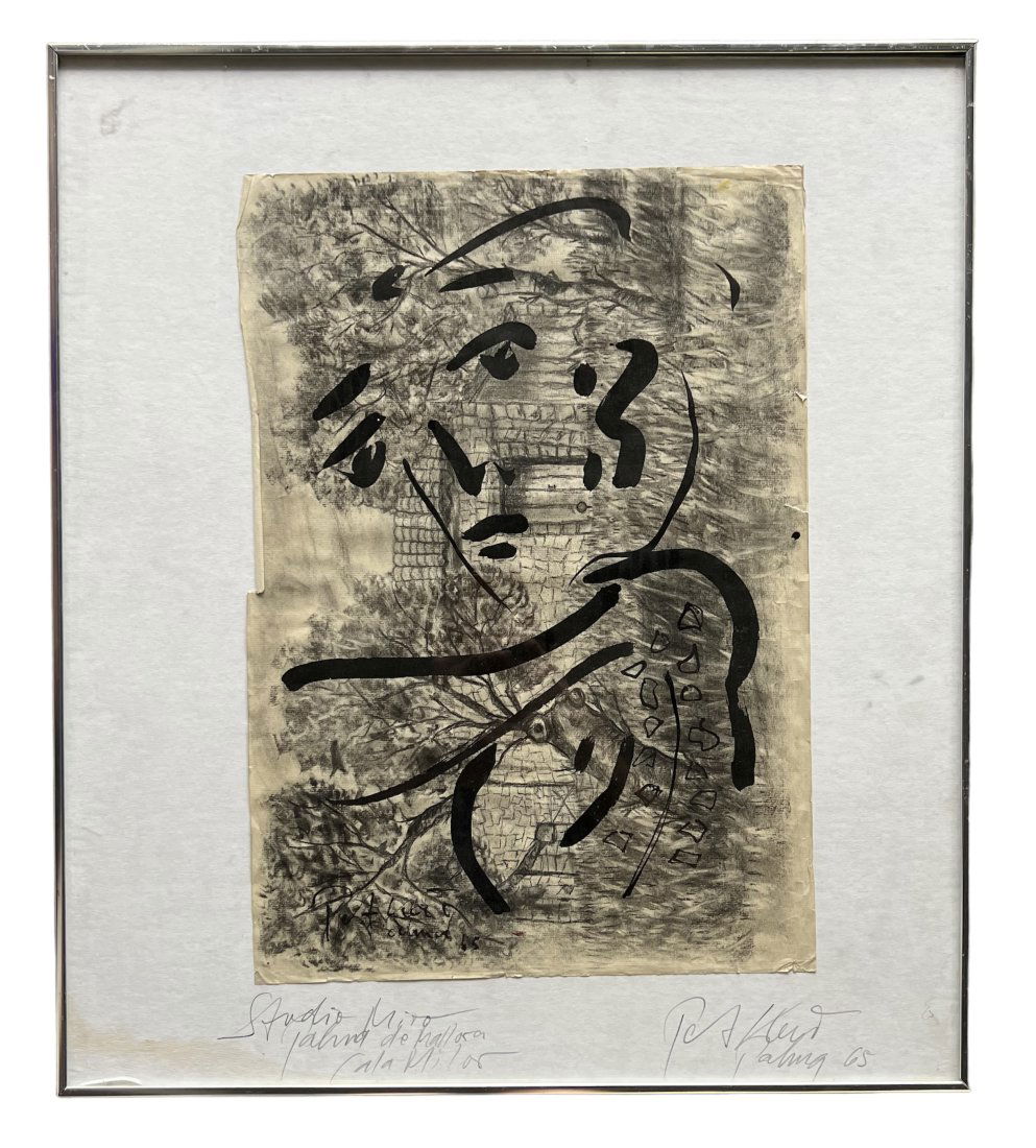 PETER KEIL (b. 1942, Germany) Black & White Abstract (1 of 3)