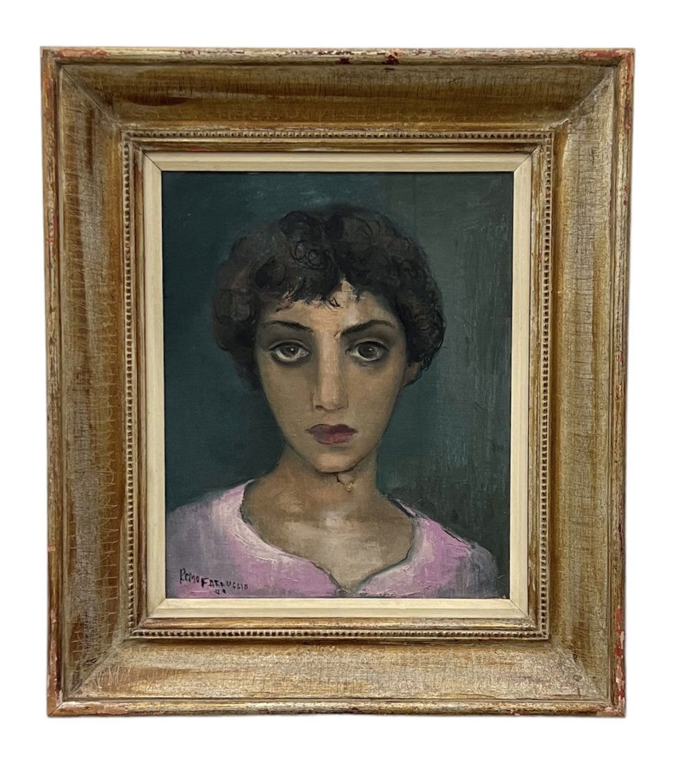 REMO MICHAEL FARRUGGIO (1905-1981, American) Portrait (1 of 3)