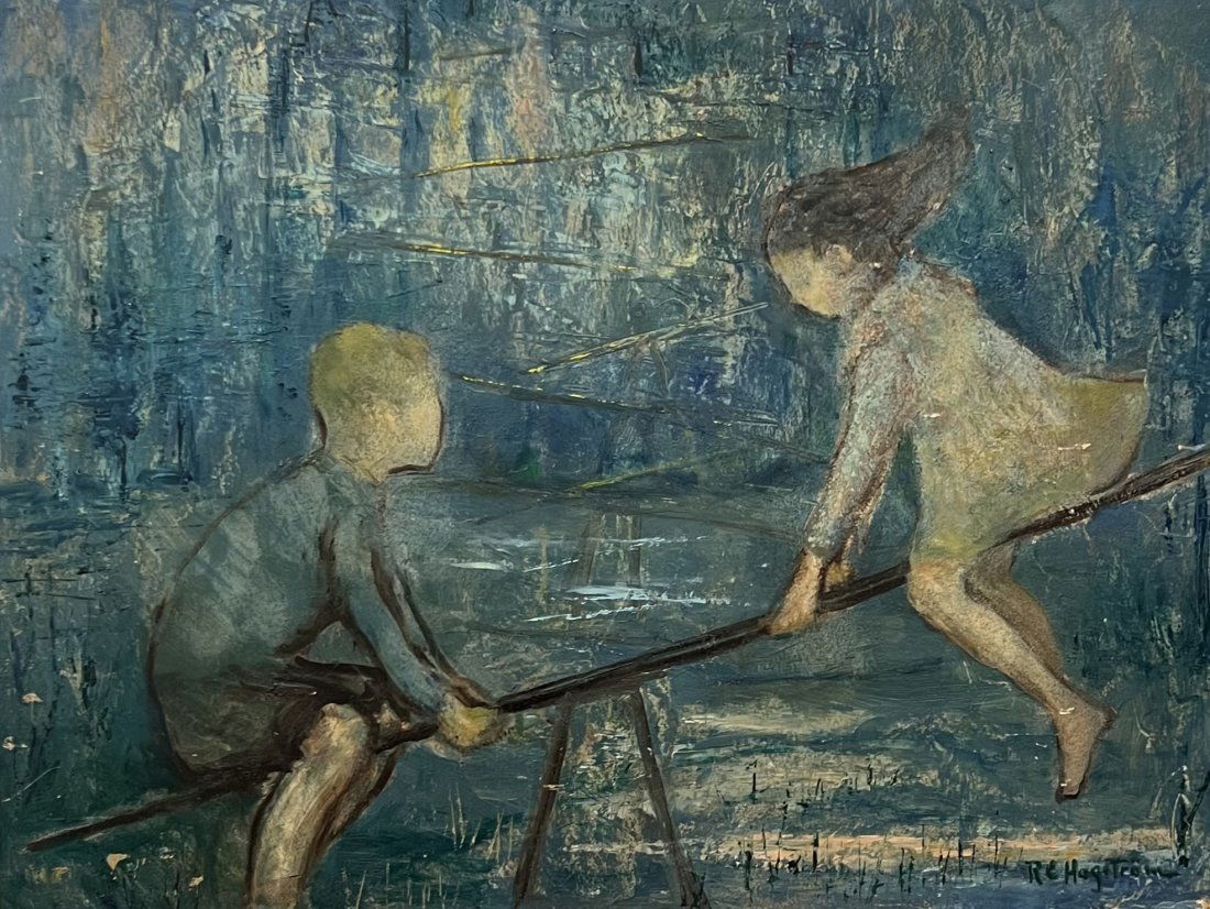 RUTH C HAGSTROM (1906-2007, American) Rockport MA Artist (1 of 3)