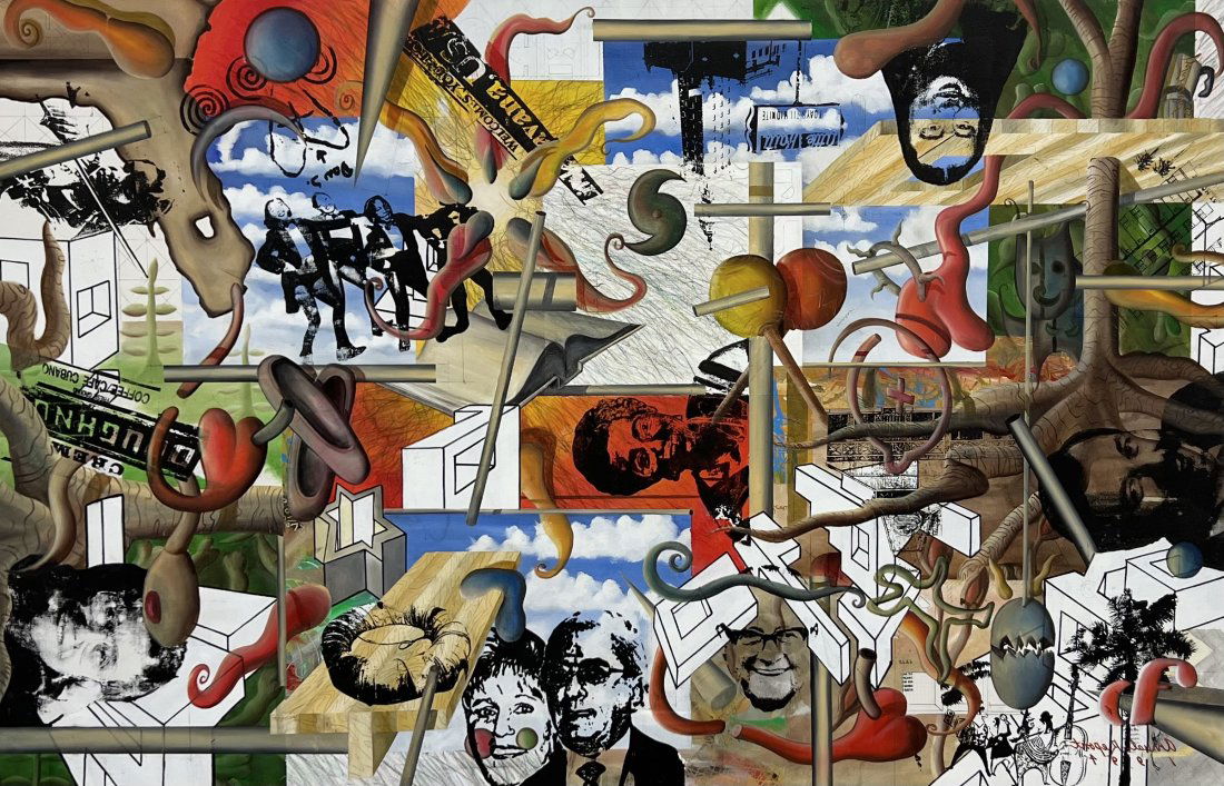 CARLOS BETANCOURT (b. 1966, Puerto Rico) "Annual Report 1994" (1 of 8)