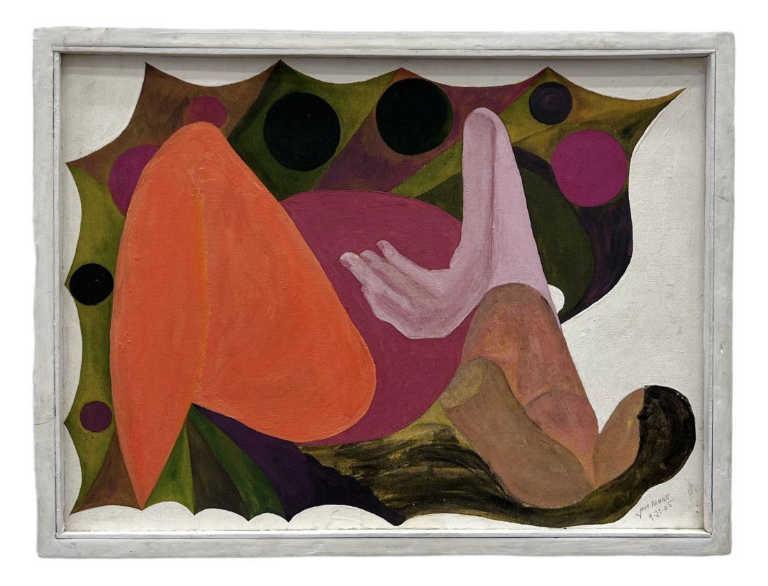 JOSE MARTI (20th c, Latin American) Abstract (1 of 3)