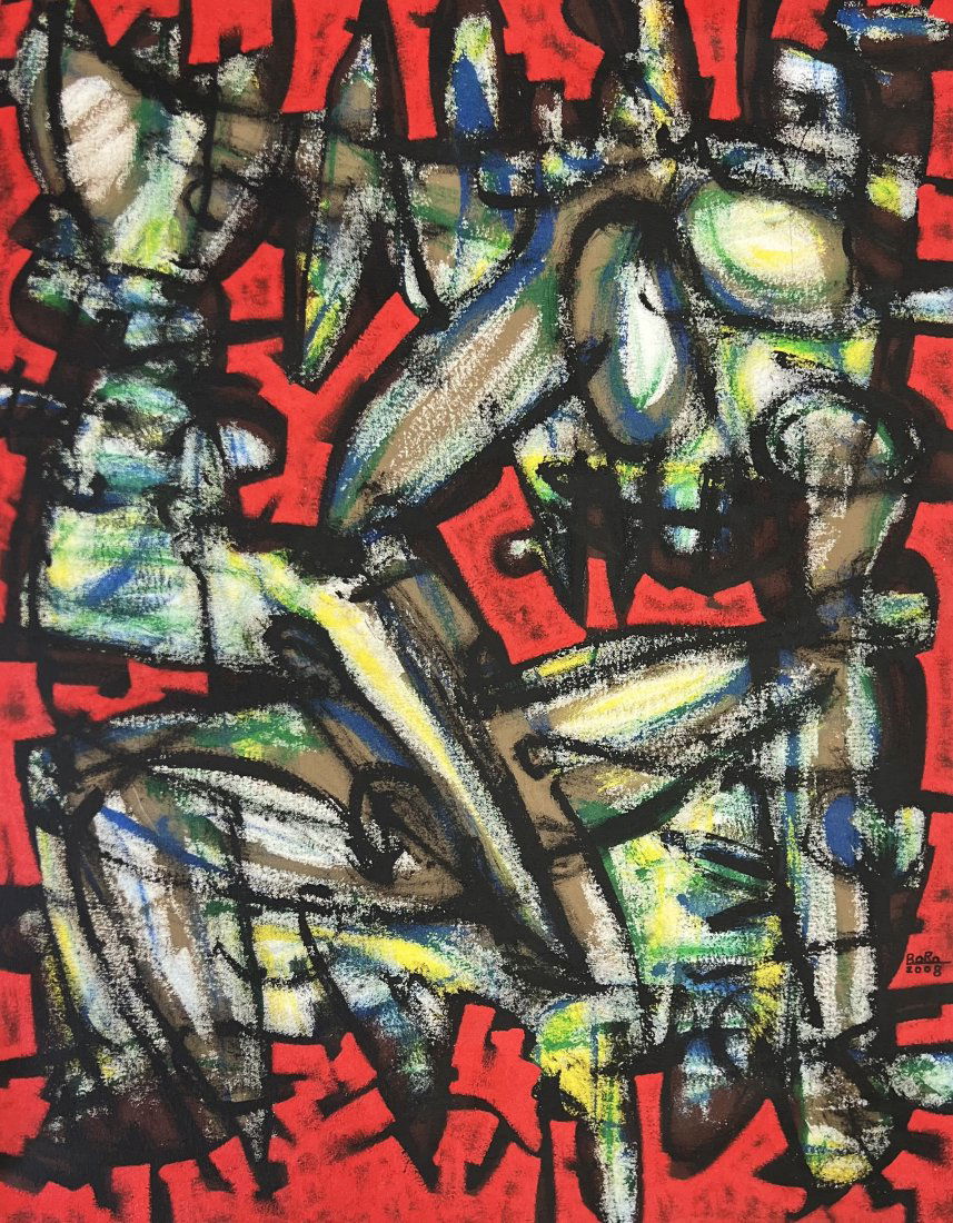 BORO (b. 1960, Cuba) Abstract (1 of 2)