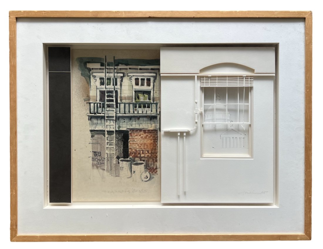 GUENTHER RIESS (1945-2015, Austrian American) 3D Mixed Media (1 of 5)