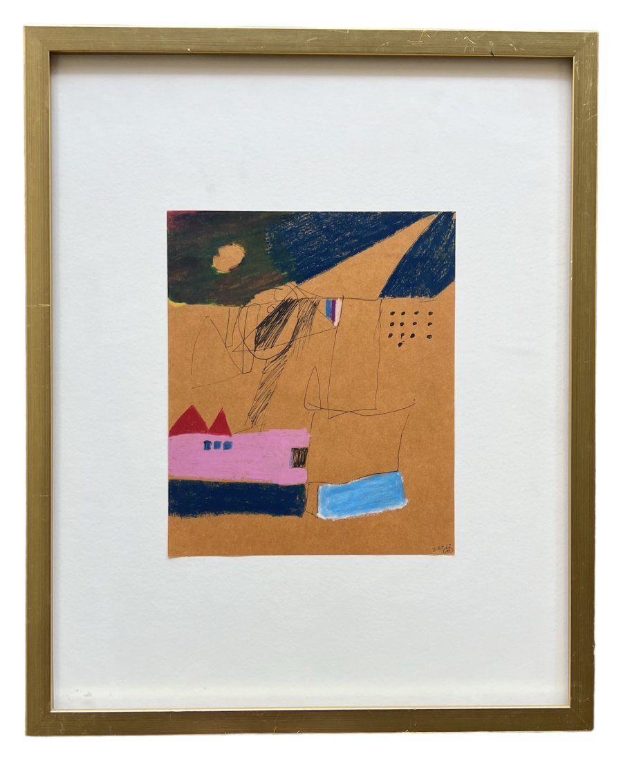 NANCY VANDENBERG LEE (20th c, American) Abstract (1 of 3)