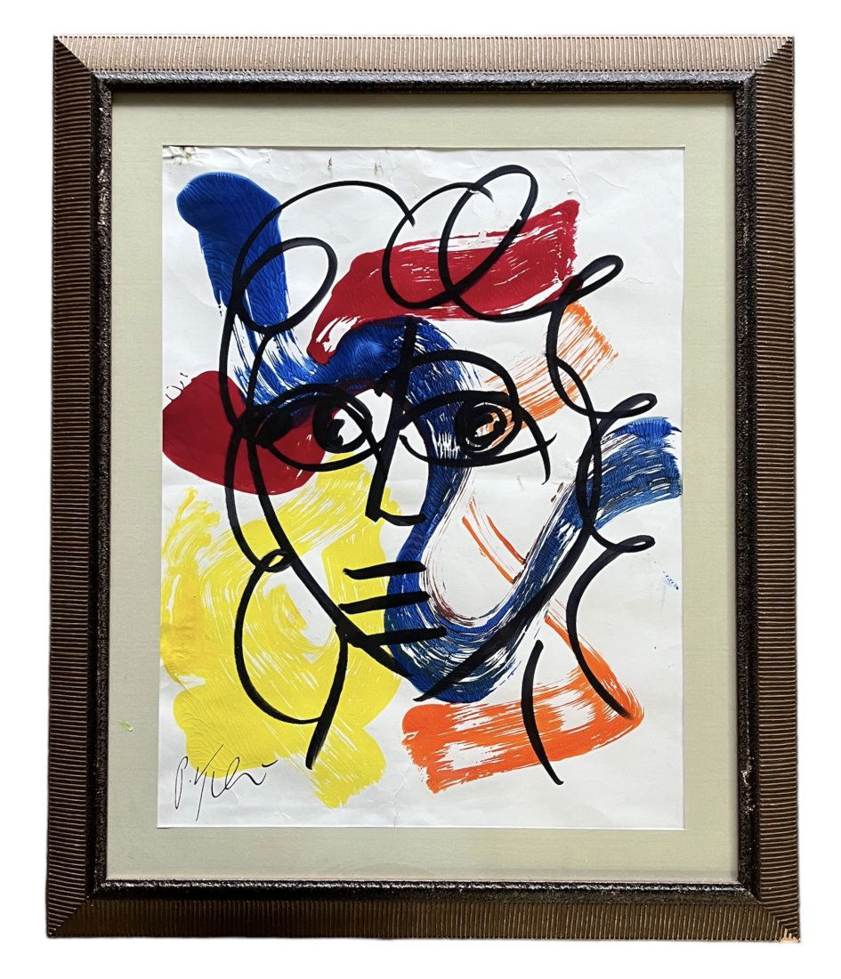 PETER KIEL (B. 1942, Germany) Abstract (1 of 2)