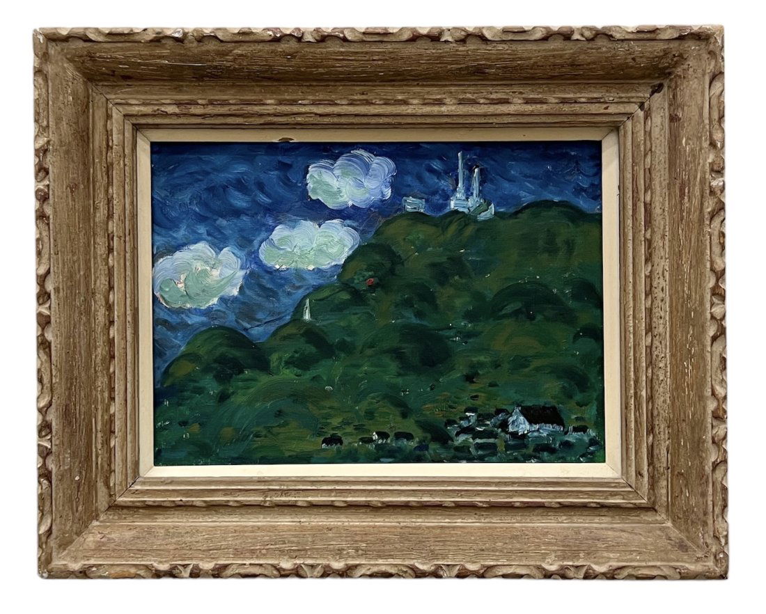 European School Modernist Landscape Painting, Unknown Artist (1 of 2)