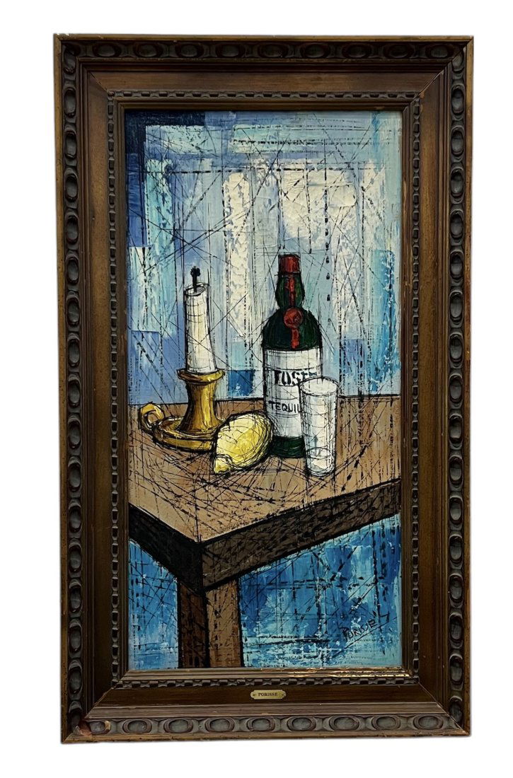 JULIEN PORISSE (b. 1927, France) Mid-Century Still Life (1 of 3)