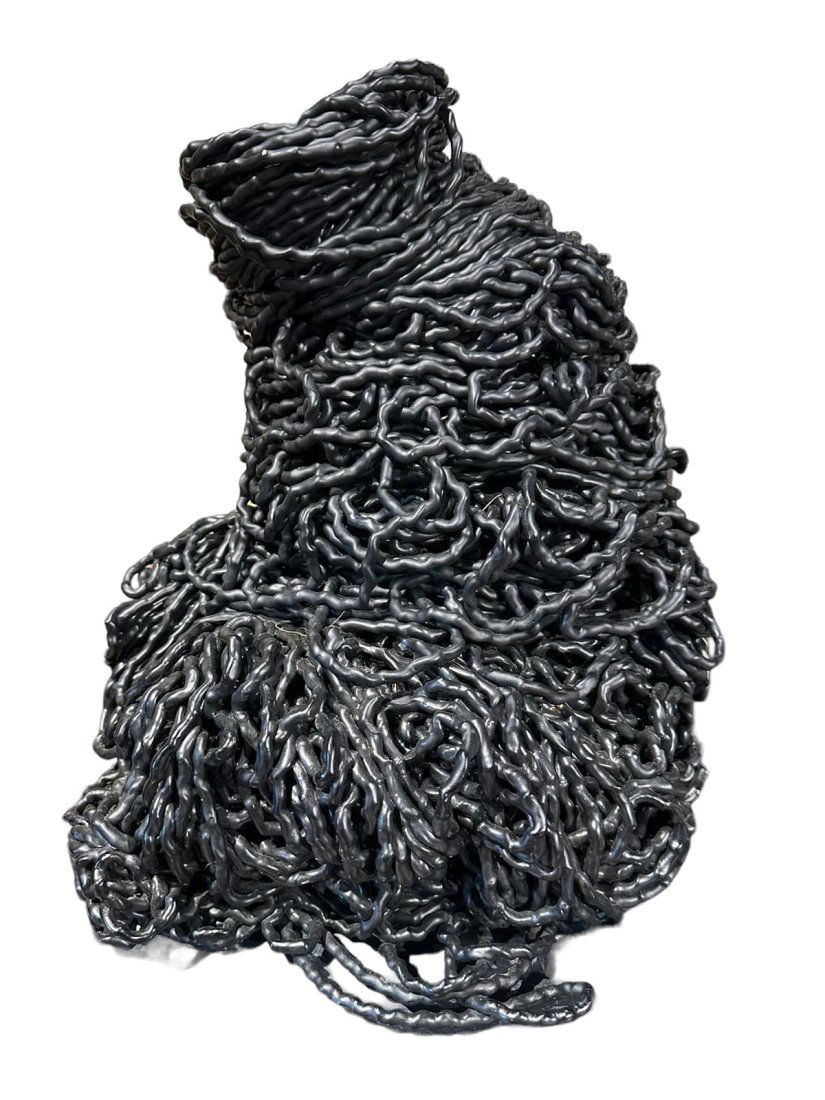 Modernist Resin Sculpture, Unknown Artist (1 of 6)